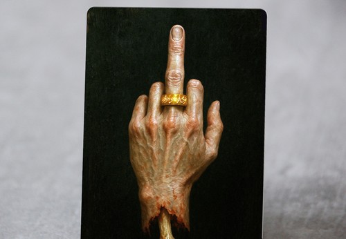 THE MF ONE RING in your face | MTG Satirical Fan ARt - Picture 2 of 3