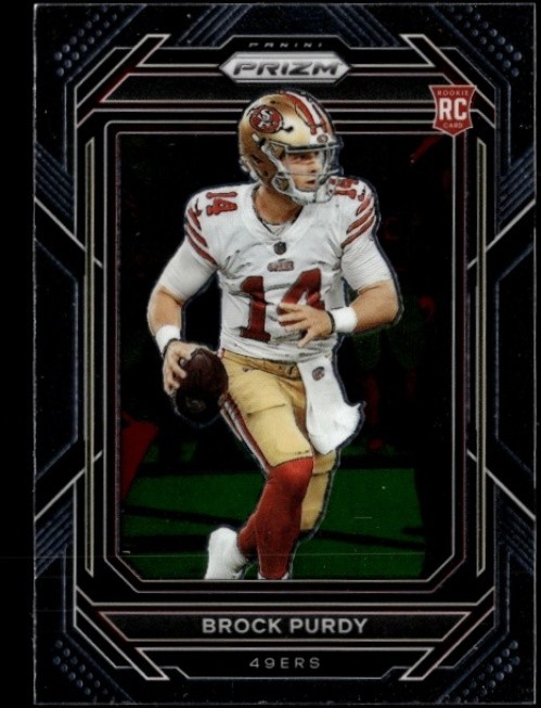 2022 PANINI PRIZM #353 BROCK PURDY RC 49ERS