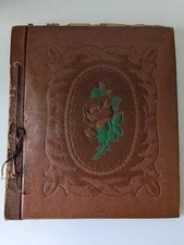 1959 Railroad Scrapbook Train Tickets Clips CNR NYC PRR Erie Railway Ephemera 