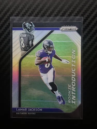 2018 Panini Prizm Lamar Jackson Rookie Introductions RC #RI-12