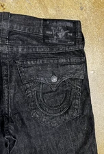 TRUE RELIGION MEN JEANS RICKY MEN JEANS  SIZE-32X34