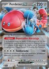 Carte Pokemon Ferdeter ex 110/142 - Couronne Stellaire - Français