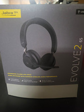 Jabra Evolve2 65 Wireless Bluetooth USB Boom Headset Black Dual 26599-989-999