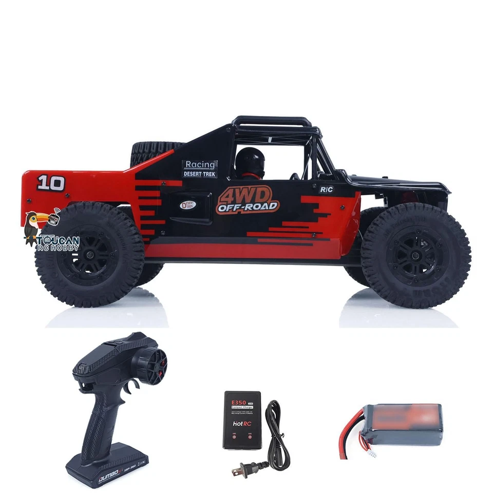 1/10 RC Desert Truck 1003 4WD Electric Off Road Car Metal Motor Base Gyro 80KM/H - Image 4 of 4