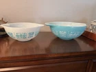 PYREX Amish Butterprint, 2-Piece Cinderella Mixing Bowls 444 & 443