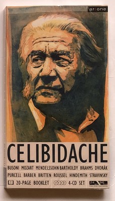 Celibidache Busoni Mozart Mendelssohn Bartholdy - 4CD Mint (Sealed) / Mint