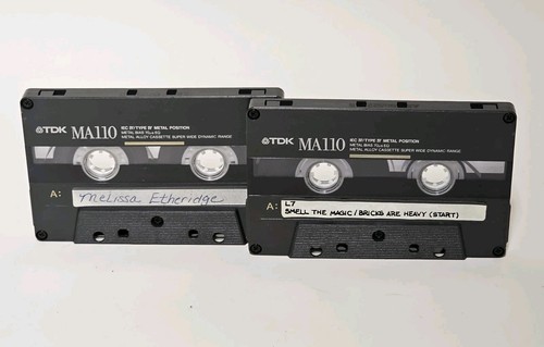 TDK MA110 Metal Cassette Tape - Lot of 2
