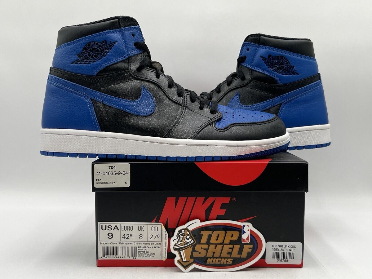Air Jordan 1 Retro High OG Royal 2017 Size 9 Authentic Rare Air Jordan 1 Retro High OG Royal 2017 Size 9 Authentic Rare