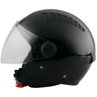 CASCO ESTIVO AREATO MOTO SCOOTER DEMI JET BHR 810 AIR NERO OPACO TG S | eBay