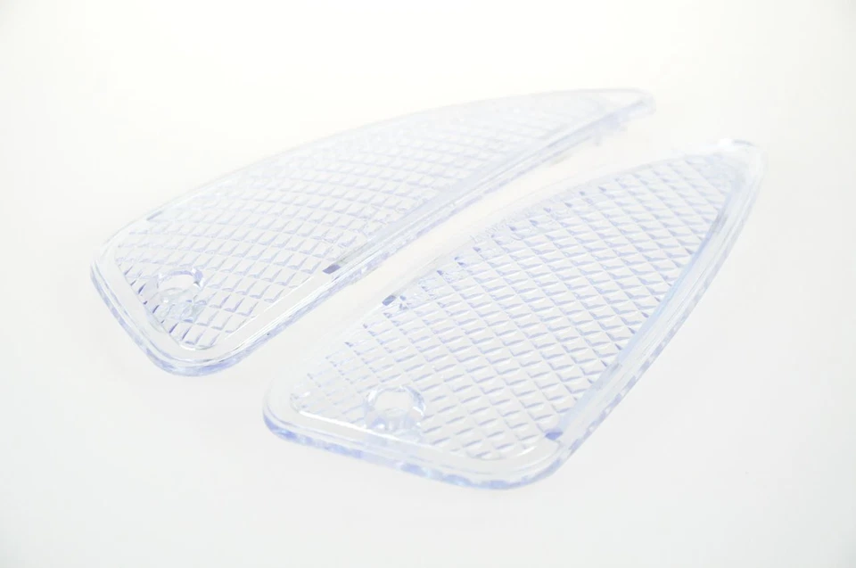 Lente de luz indicadores de señal de giro delanteros para BMW K1200RS transparente Foto 2 de 4