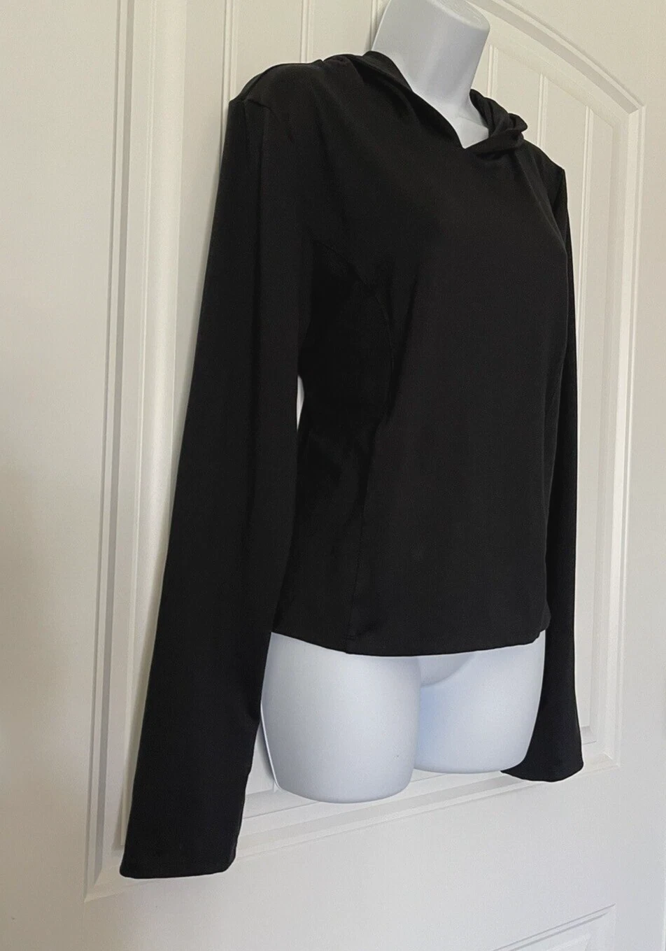 VETEMENTS Maglione nero Victoria's Secret On Point da donna taglia XL felpa con cappuccio