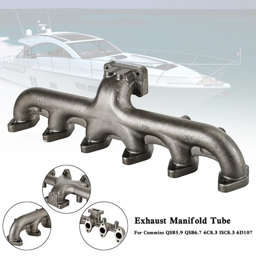3973422 Exhaust Manifold Tube For Cummins QSB5.9 QSB6.7 6C8.3 ISC8.3 ...