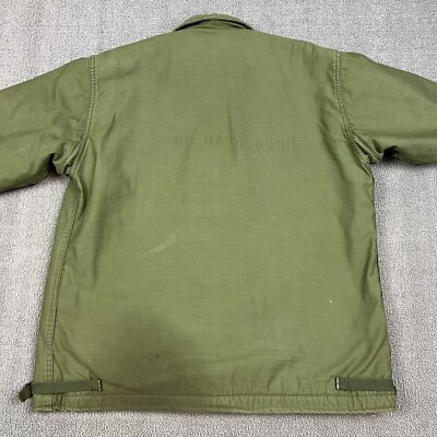 Vintage US Military Navy Deck Jacket A-2 Men's Large Cold Weather