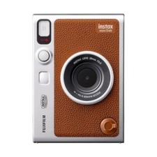 NEW FUJIFILM instax mini Evo Brown Cheki Hybrid Instant Camera from Japan