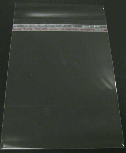 100 5 1//4 x 7 1//8 clear Bags for 5x7 Photo Mats