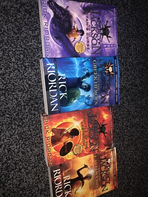 percy jackson books All Bought From WHSmith For £7 Each All Been Read Once