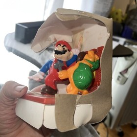 VTG Nintendo Hasbro 1988 Super Mario Bros Trophy Figure Hammer Brother Koopa NES