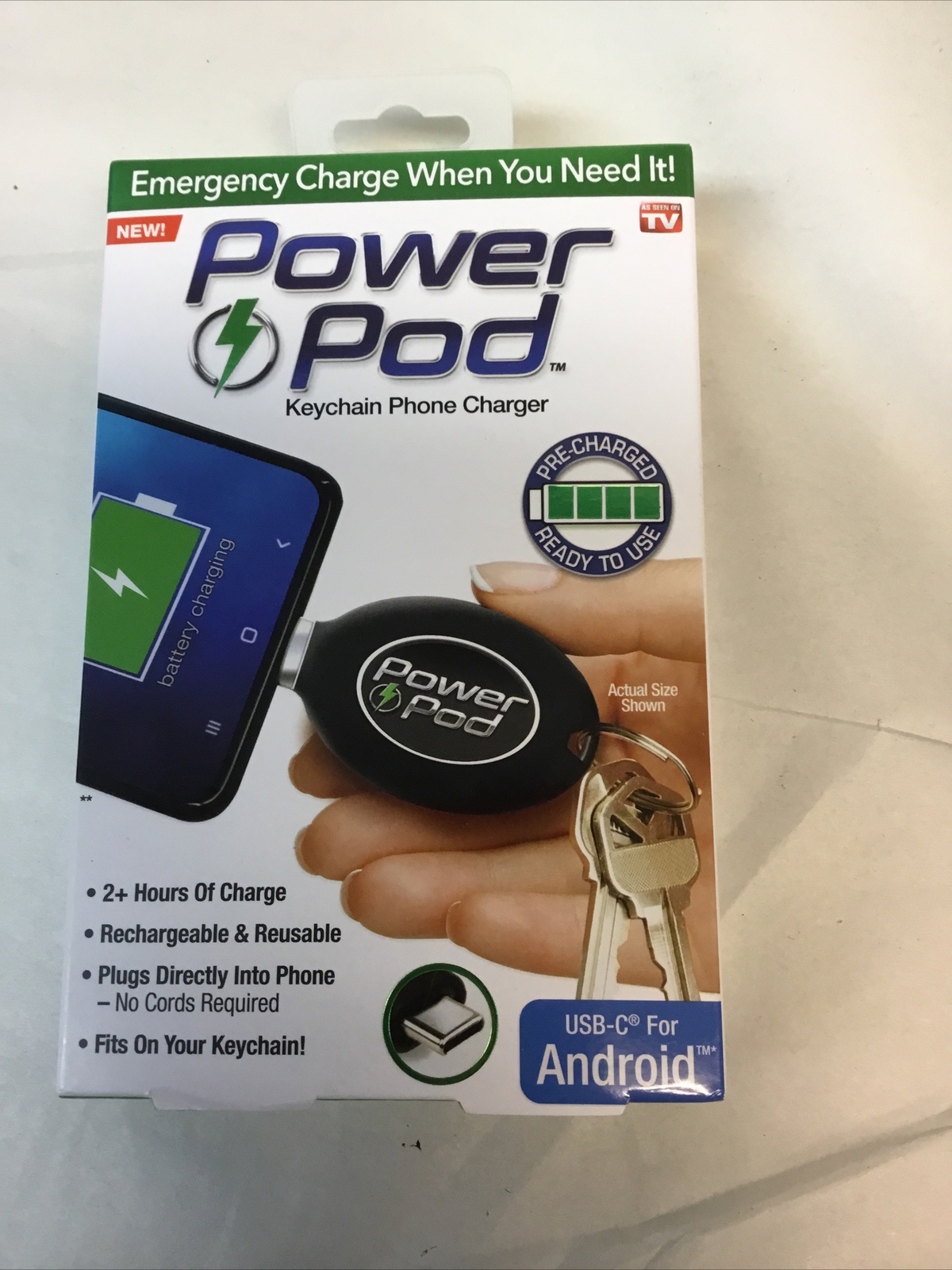 Pocket-Sized Charger for Android Devices - Stay Connected Anywhere