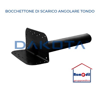 Bocchettone Scarico Per Terrazzi Diametro 60 Mm - In Neoprene Per Coperture Piane - Foto 6