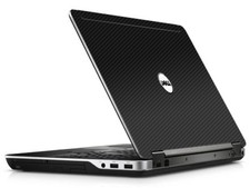 3D CARBON FIBER Vinyl Lid Skin Cover Decal fits Dell Latitude E6540 Laptop