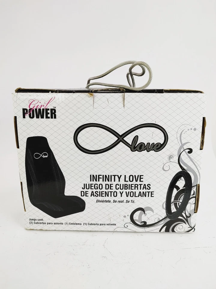 Juego de volante y emblema cubierta de asiento amor Pilot Automotive Infiniti Foto 3 de 4