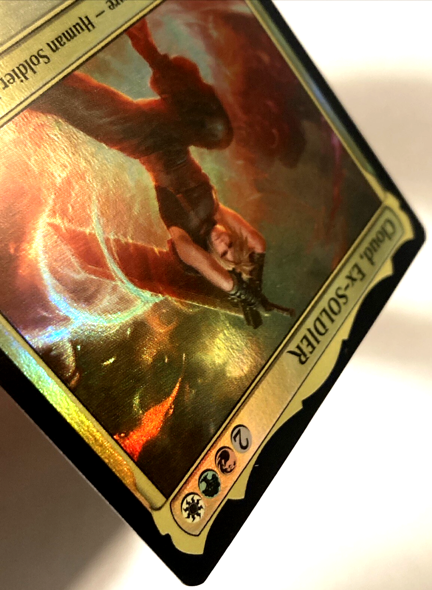 MTG Cloud, Ex-SOLDIER (Foil) Commander: Final Fantasy 2 FFVII NM