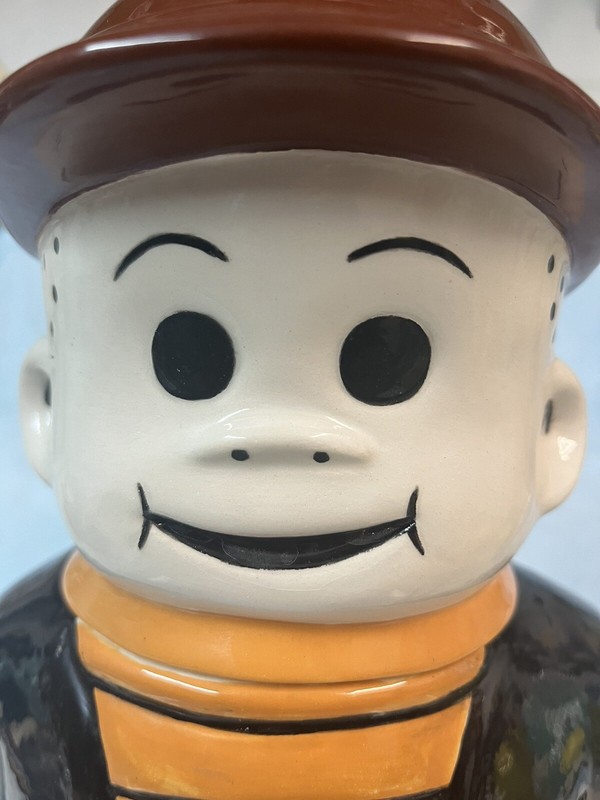 Sluggo With His Dog Original Proto Type From Pottery By JD. Only One Made!