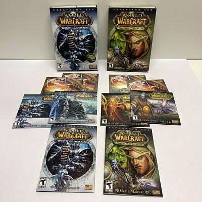 World of Warcraft: The Burning Crusade & Wrath Of The Lich King Exp Packs PC