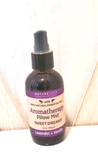 NATURE LOVE Aromatherapy Pillow Spray Mist Lavender & Vanilla 4oz Sweet Dreams