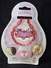 ChaCha Charms Plastic Necklace set Cookie Cake, Bunny Mystery Charm T176