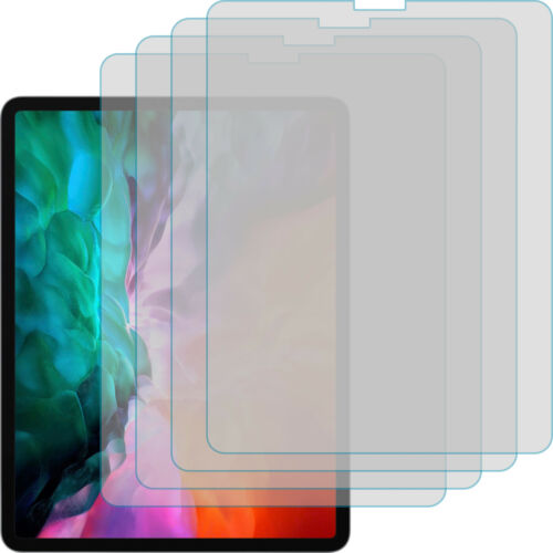 4x CLEAR LCD screen guard protector de pantalla for Apple iPad Pro 12.9 2020 - Bild 1 von 5