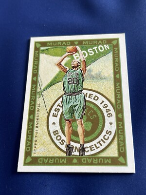 2008-09 Topps Rare Card T-51 Basketball Murad Ray Allen #2 Boston Celtics