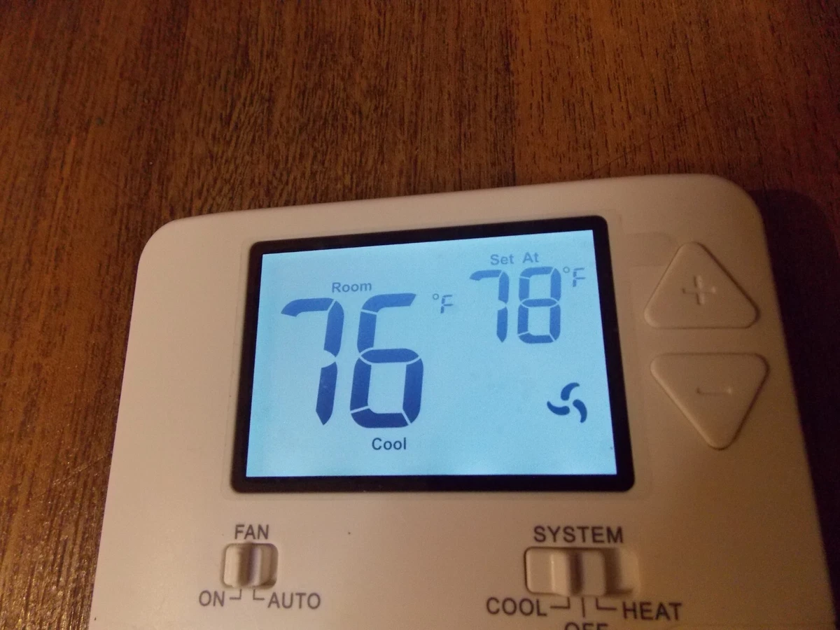 Heagstat Non-Programmable Thermostat 1 Heat/ 1 Cool | eBay