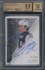 2013-14 SP Authentic Hockey Jacob Trouba #313 Future Watch Auto BGS 9.5 10 Auto