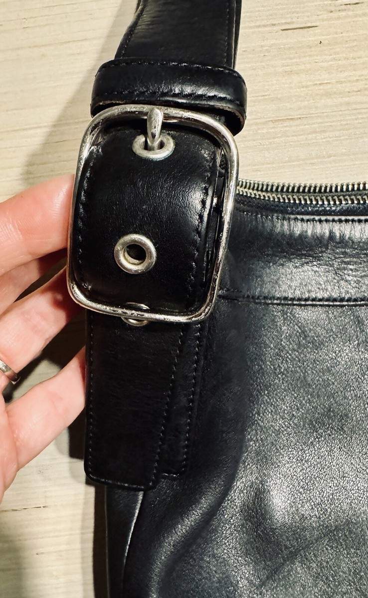 Vintage Coach Legacy Black Leather Y2K 90s Hobo Shoulder Bag Vintage Coach Legacy Black Leather Y2K 90s Hobo Shoulder Bag