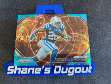 2023 Panini Prizm BLUE CRACKED ICE FIREWORKS Johnathan Taylor F-16  80/99 - MINT