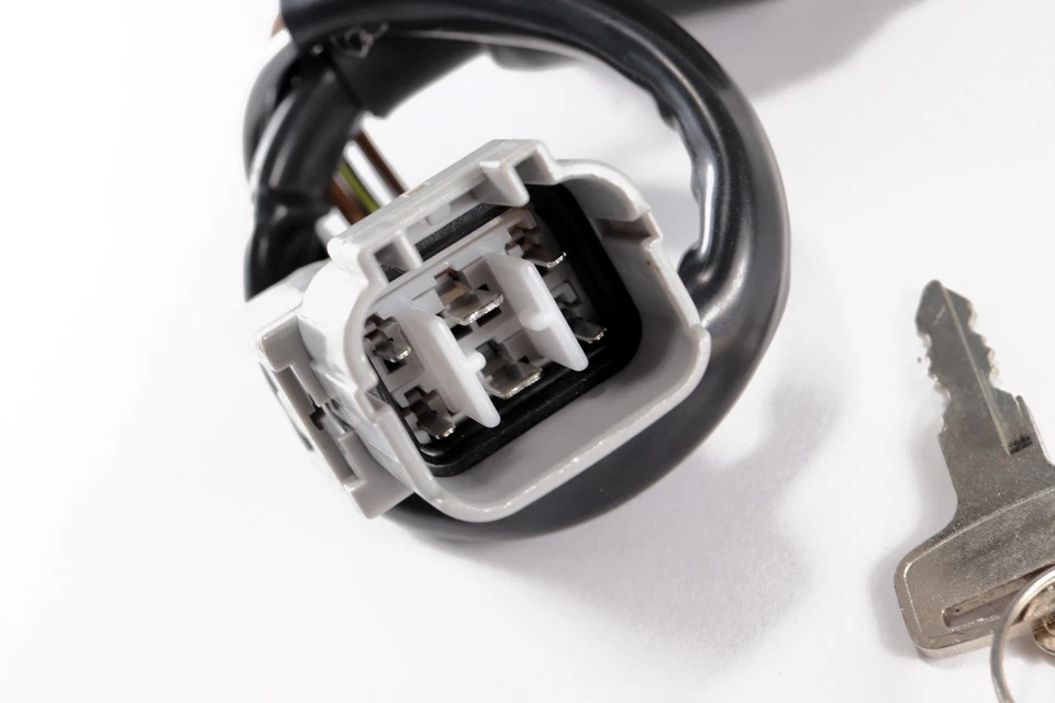 Interruptor de encendido Kawasaki Mule Pro Series con 2 llaves reemplaza 27005-0643 y 0585 Foto 2 de 4