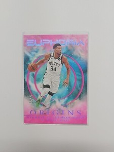 2023-24 Panini Origins Euphoria Pink 27/99 Giannis Antetokounmpo #17 - Bucks