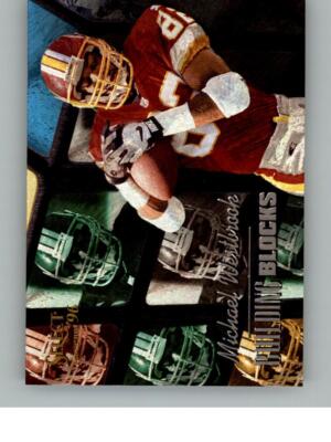 1996 Select Michael Westbrook 13 Building Blocks Washington Redskins