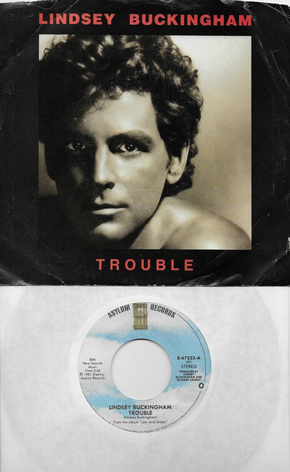 Lindsey Buckingham - Trouble / It Was I, Releases