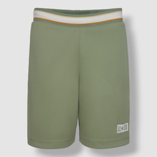 Converse Kids Boy's Green Sport Core Mesh Drawstring Athletic Shorts Sz M