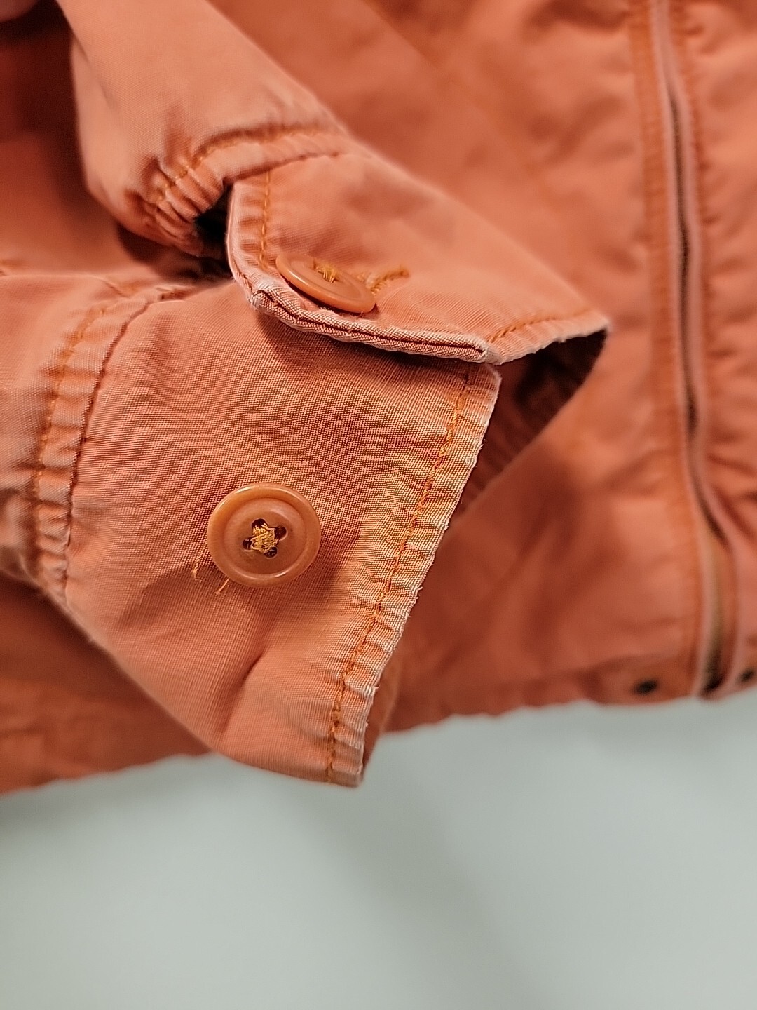 Polo Ralph Lauren vintage uomo 2XL arancione giacca Harrington cotone pony