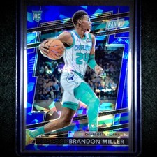 2024 Panini The National VIP Brandon Miller RC Rookie Blue Cracked Ice /124 #RC3
