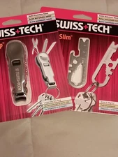 Swiss Tech Lot Of 12 Multi-Tool  "6" Ea.  Keychain Camping Tackle Convinent 