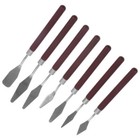 New Listing 7 Pcs Paint Tools Art Scraper Painting Supplies Mixing Equipment for Models