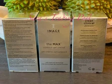 (1) I IMAGE The MAX CONTOUR GEL CREME Cream 1.7oz/50ml +🎁 ** LAST STOCK LEFT **