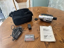 Nice Sony DCR-TRV120 Digital-8, Hi-8  8mm Camcorder  Tested  Works Great