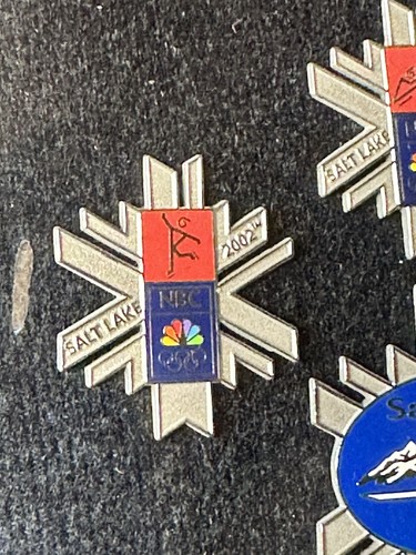 NBC Winter Olympics 10 Pin Set / Book – 2002 Salt Lake VIP Guest + Sydney 2000 - Picture 6 of 24