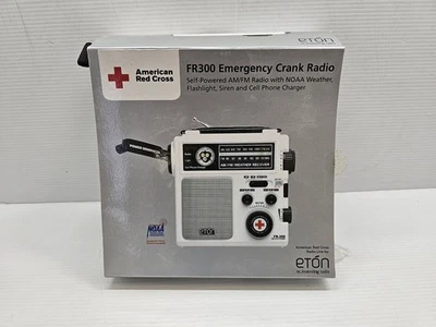 Eton FR300 American Red Cross Emergency Crank Weather Radio AM/FM NOAA New - Bild 1 von 2