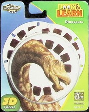 Dinosaurs 3d View-Master 3 Reel Packet SEALED